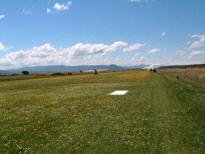 Leaving the daisies and buttercups at Dornoch