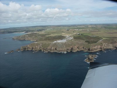 Lands End from the West before heading to the Lizard.